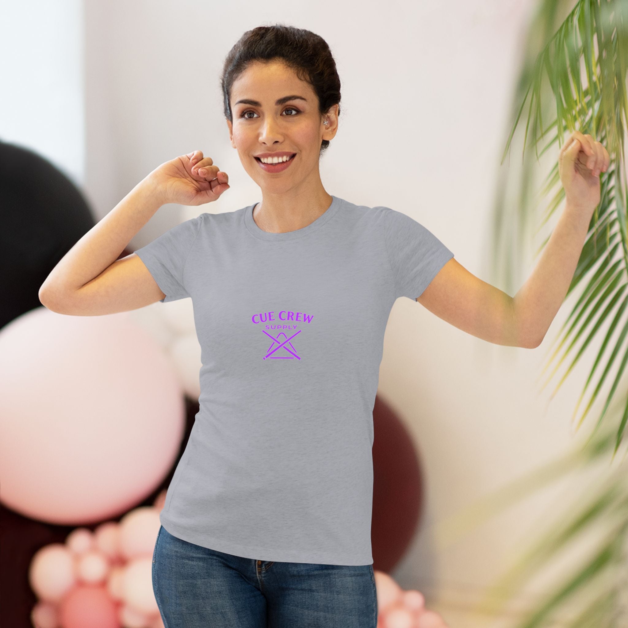 Sink It With Style Next Level Women's Tri-Blend Tee