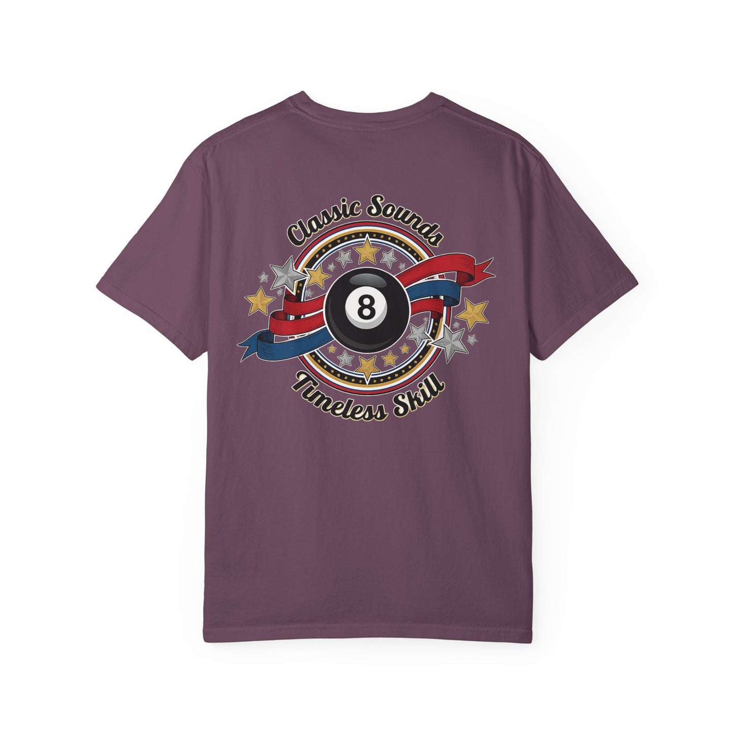 Classic Sound, Timeless Skill Billiards Comfort Colors Tee