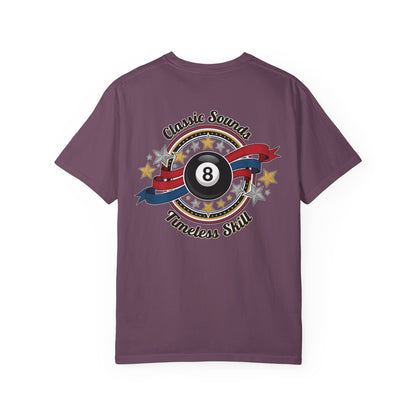 Classic Sound, Timeless Skill Billiards Comfort Colors Tee