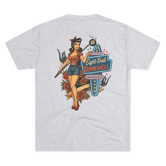 Eight-Ball Bombshell Next Level Billiards Tee