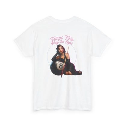 Tempt Fate Play The Eight Gildan Billiards Gildan Tee