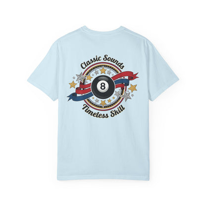 Classic Sound, Timeless Skill Billiards Comfort Colors Tee