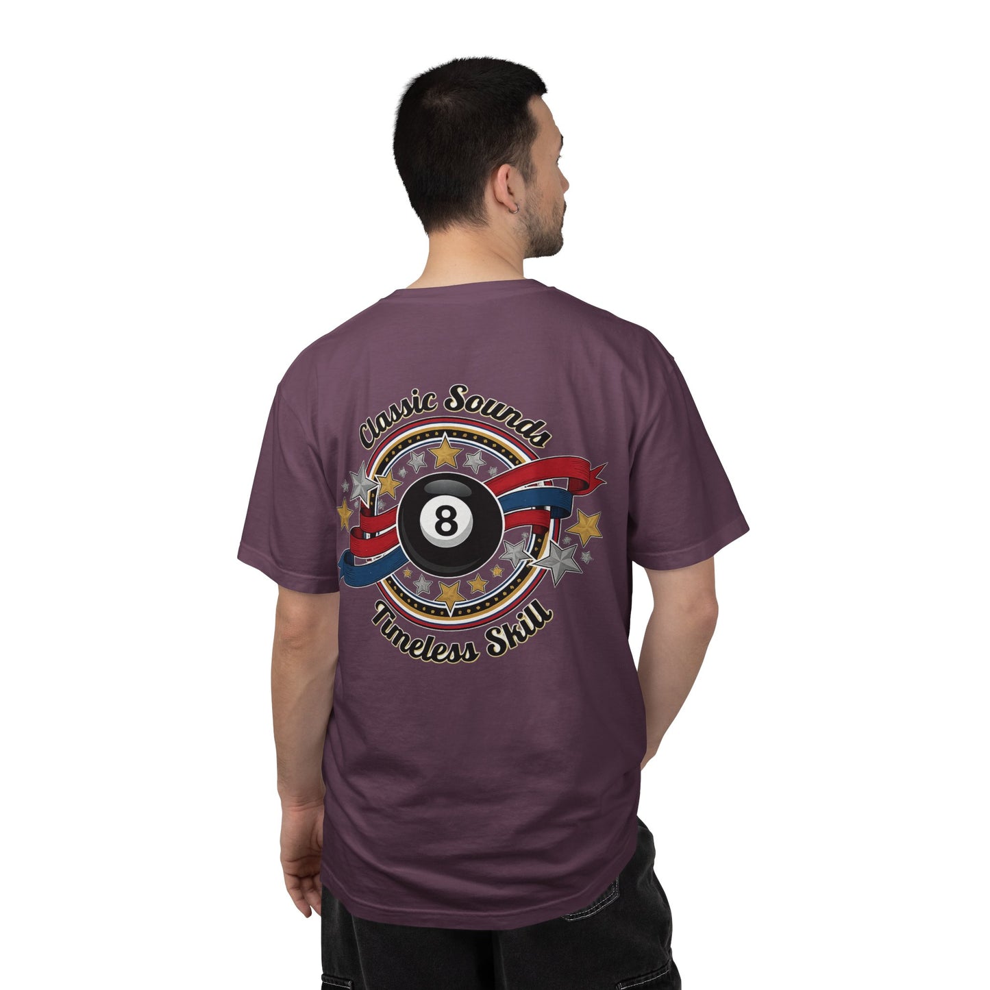 Classic Sound, Timeless Skill Billiards Comfort Colors Tee