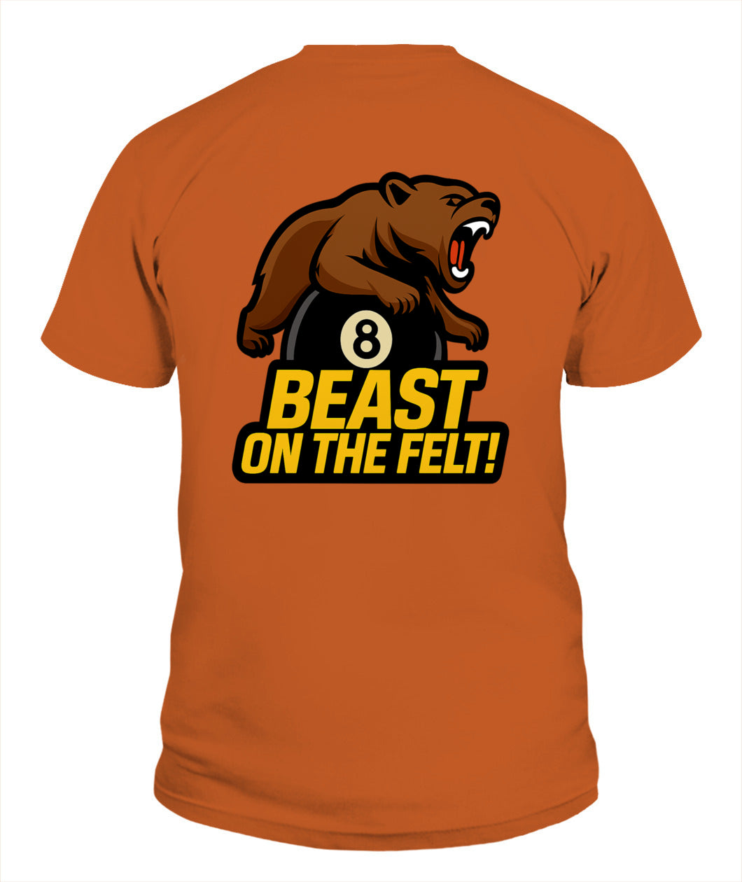 Beast On The Felt Comfort Colors Tshirt