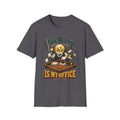 The Rack Is My Office – Funny Billiards T-Shirt – Cue Crew Essentials CCS-EST-002