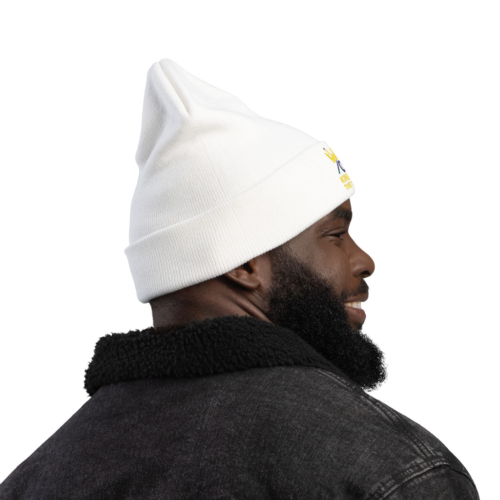 King Of The Table Embroidered Beanie
