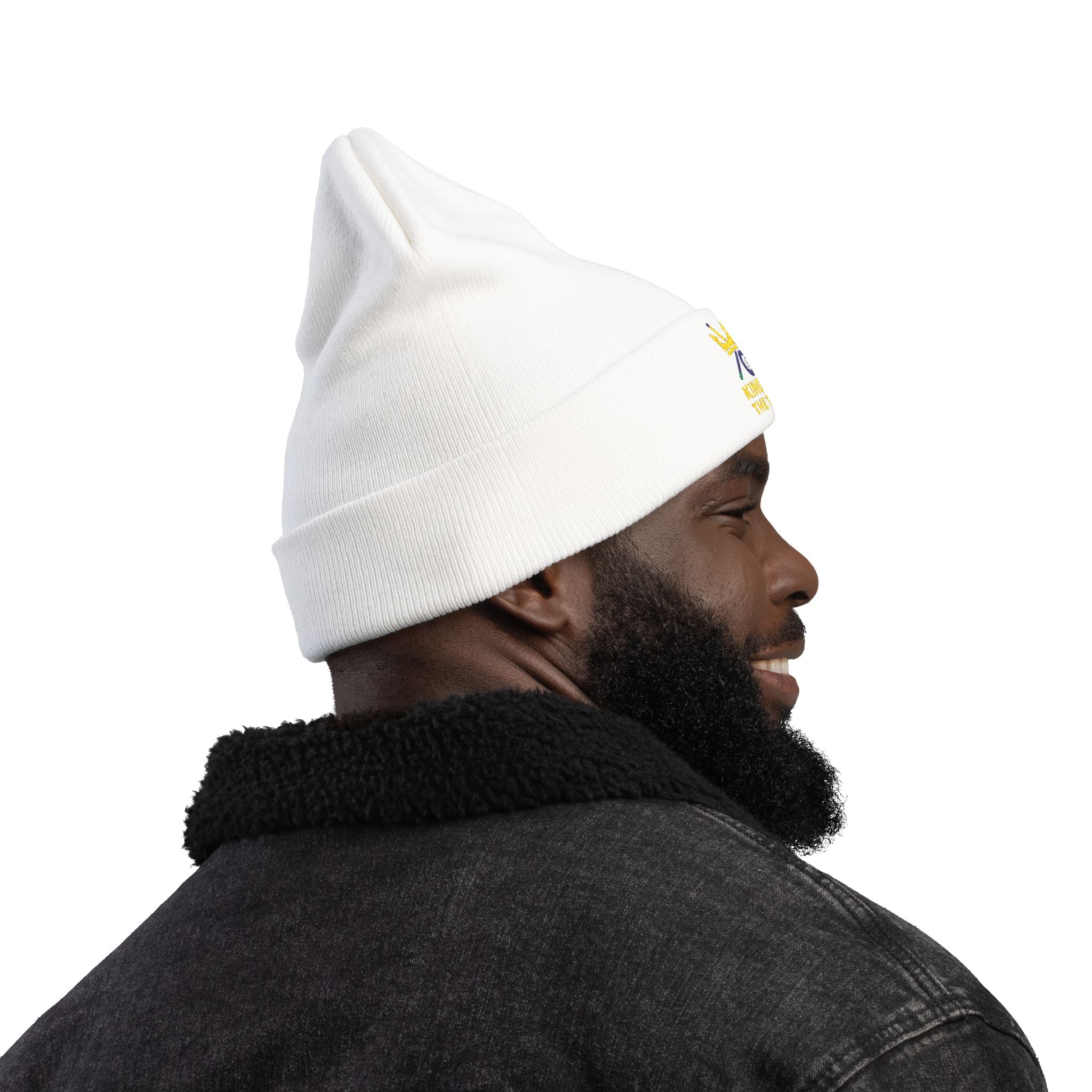 King Of The Table Embroidered Beanie