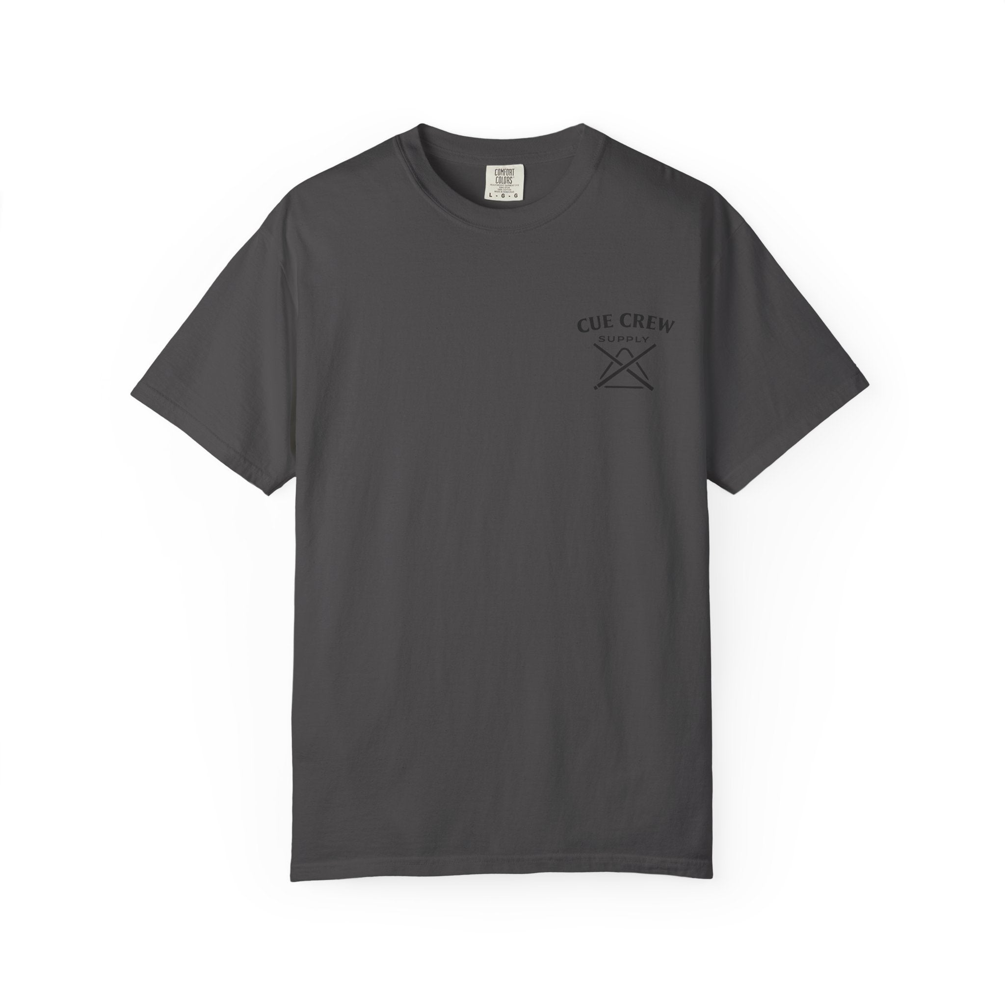 Cue The Hits, Sink The Shots Tee - Comfort Colors Brand