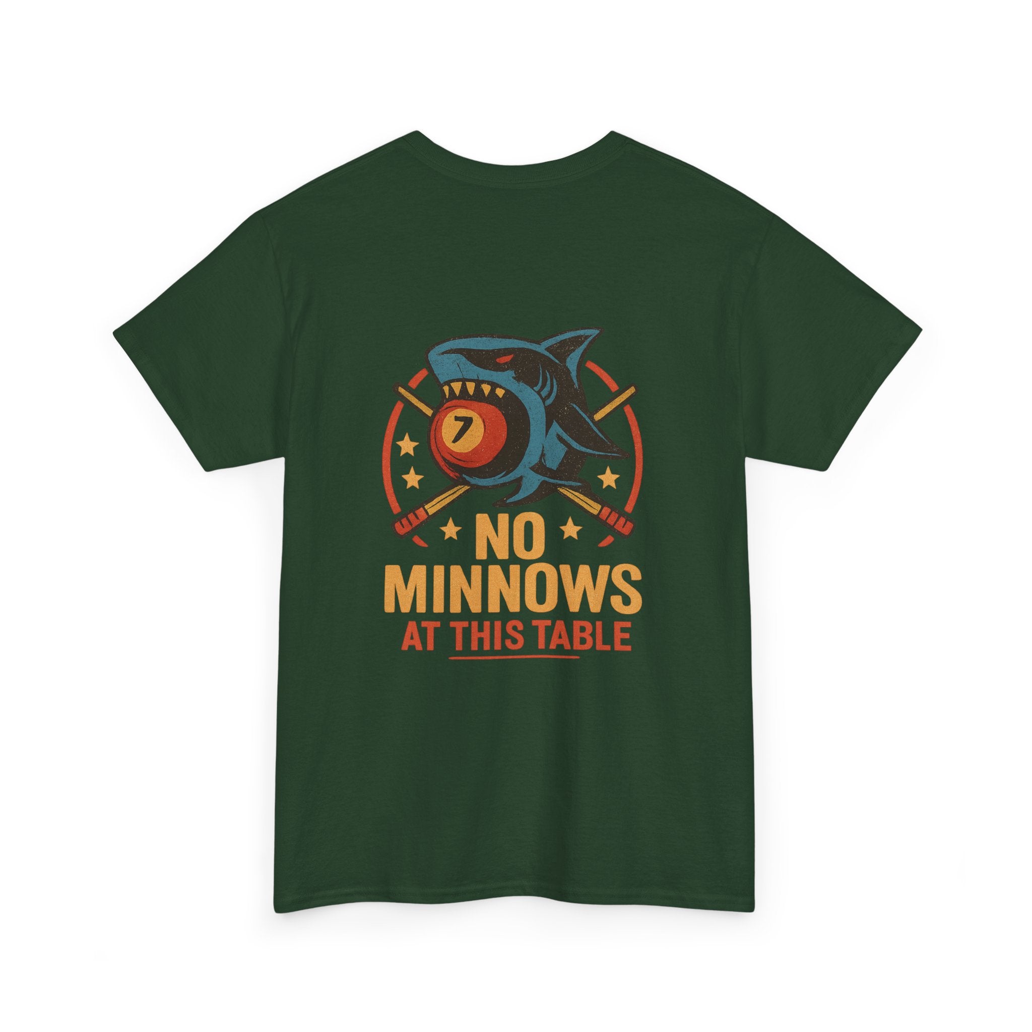 No Minnows At This Table Billiards Tee