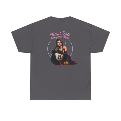 Tempt Fate Play The Eight Gildan Billiards Gildan Tee