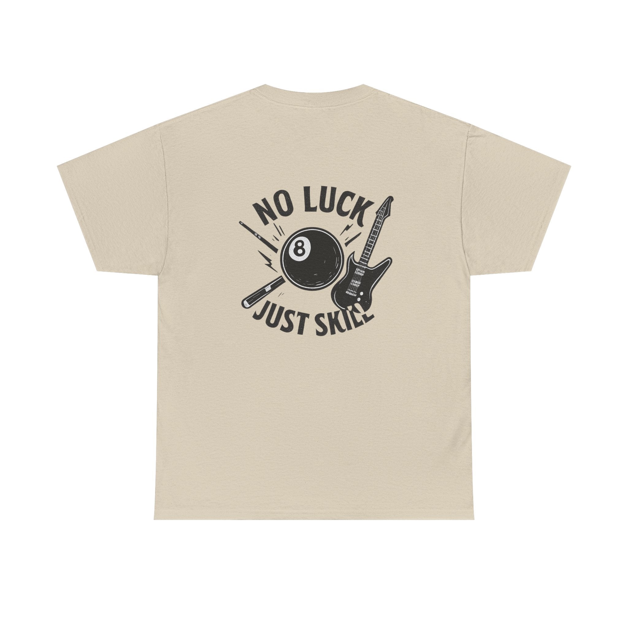 No Luck Just Skill Billiards Tee