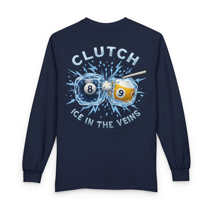 Clutch: Ice in the Veins Billiards Gildan Long Sleeve Tee