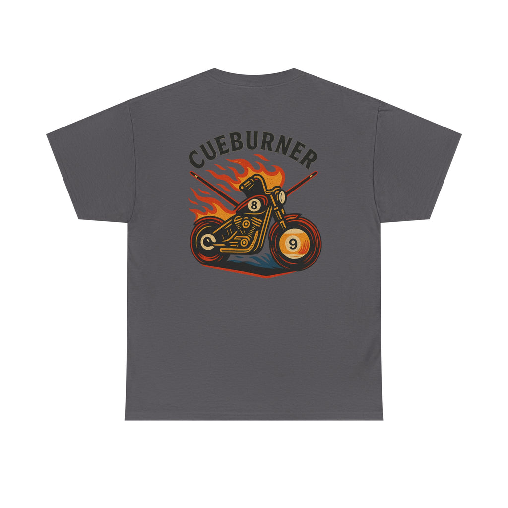 Cueburner Billiards Motorcycle Tee