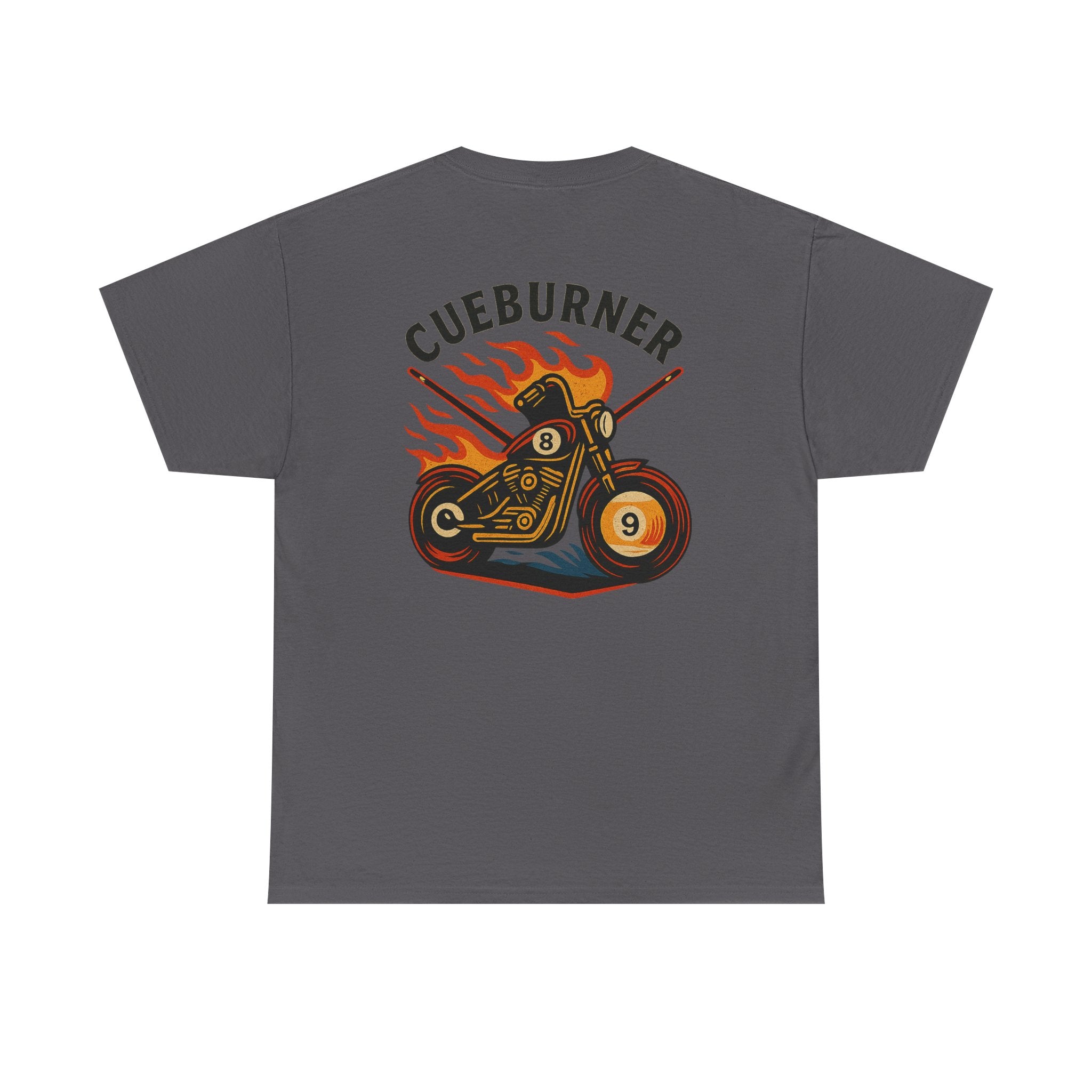 Cueburner Billiards Motorcycle Tee