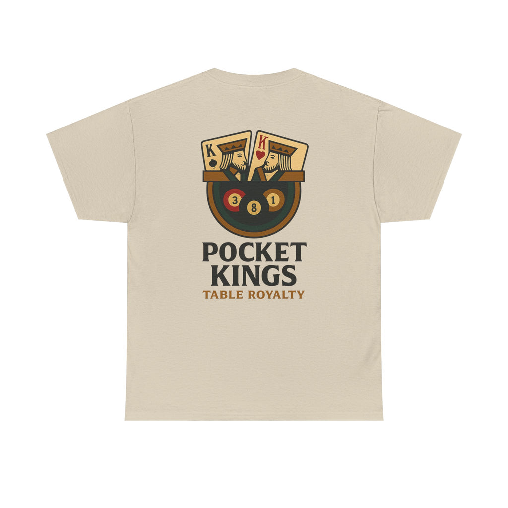 Pocket Kings Table Royalty Billiards Tee