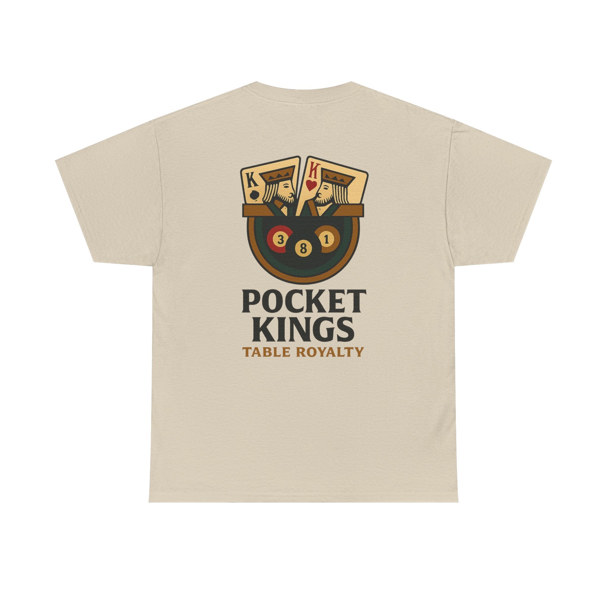 Pocket Kings Table Royalty Billiards Tee