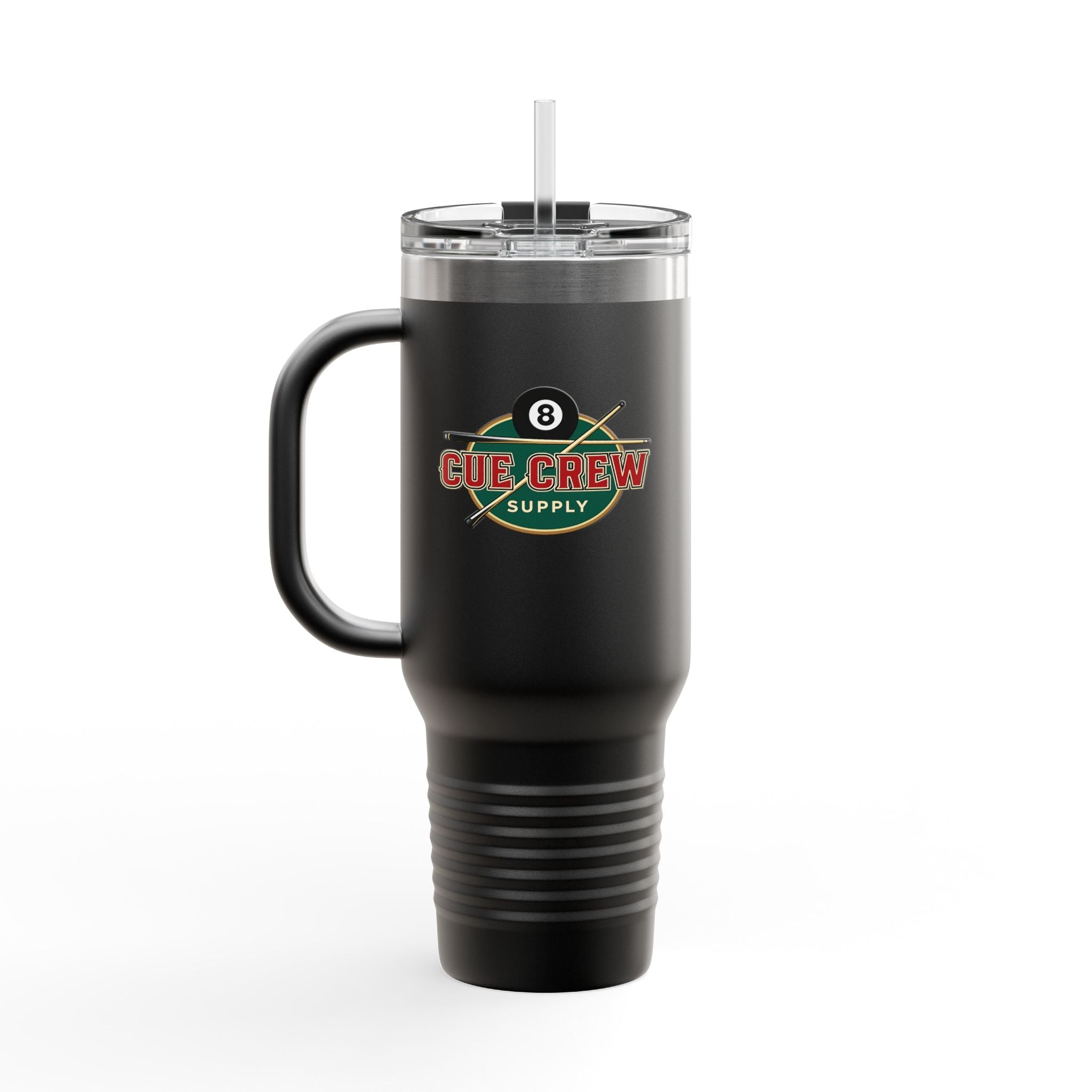 Cue Crew Supply Billiards 40oz Insulated Travel Mug