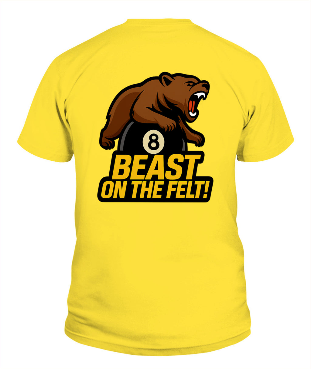 Beast On The Felt Comfort Colors Tshirt