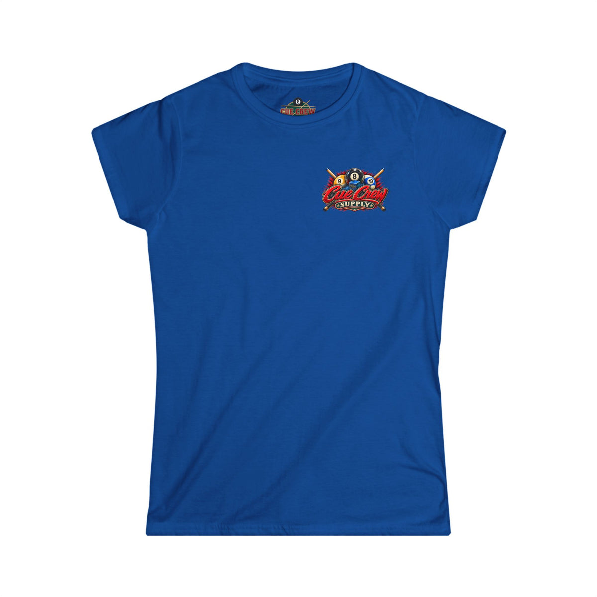 Nine Ball Queen Women's Billiards T-Shirt | Funny Pool Player Graphic Tee CCS-WSST-017