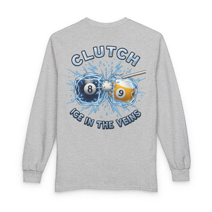 Clutch: Ice in the Veins Billiards Gildan Long Sleeve Tee