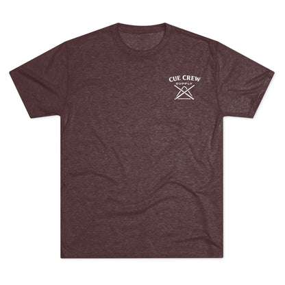 Pool Hair Don’t Care T‑Shirt — Funny Billiards Next Level Tri-Blend Tee