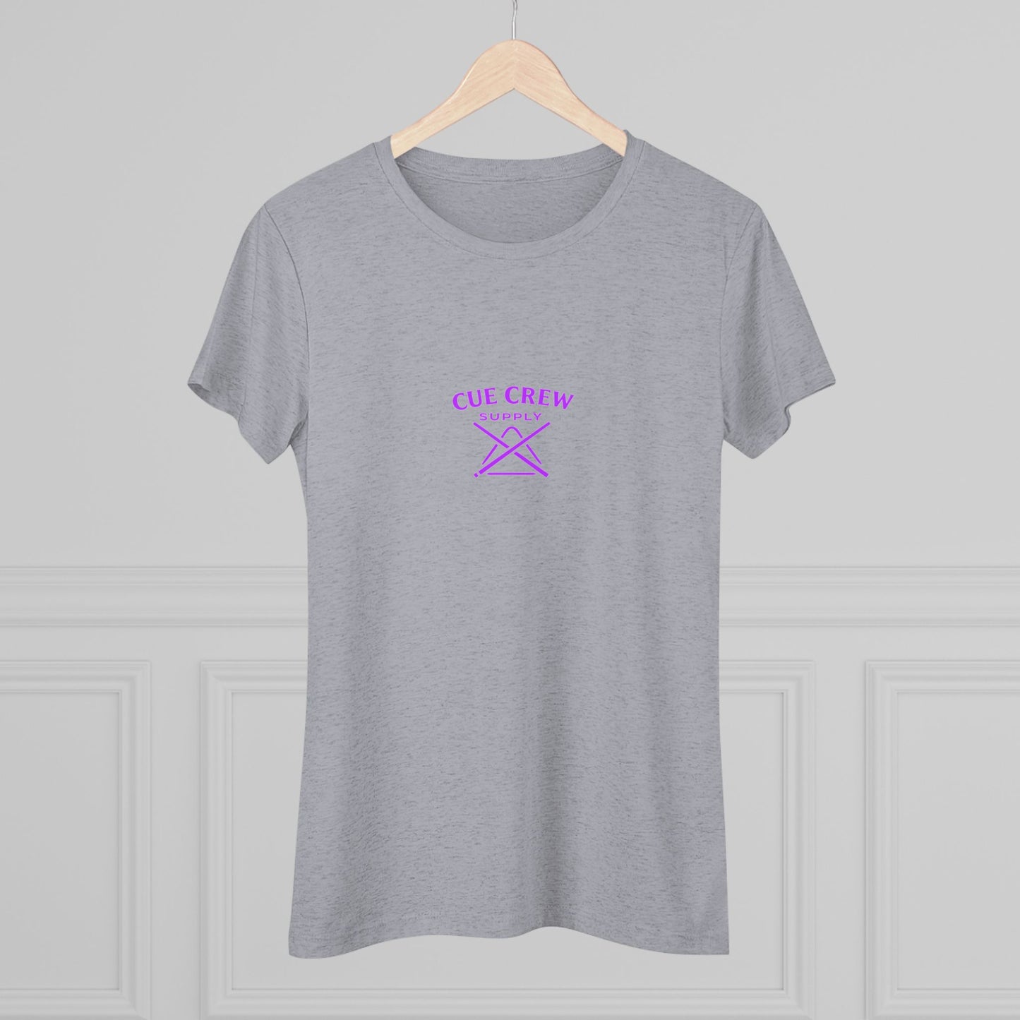 Cue Crew Ladies Next Level Women's Tri-Blend Tee