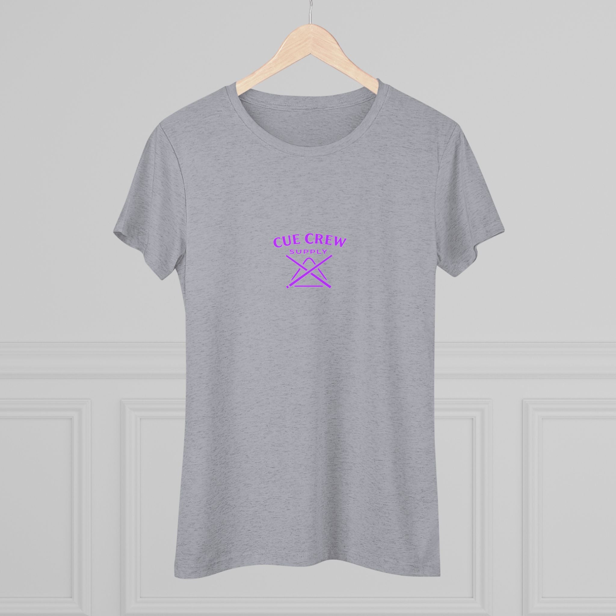 Cue Crew Ladies Next Level Women's Tri-Blend Tee
