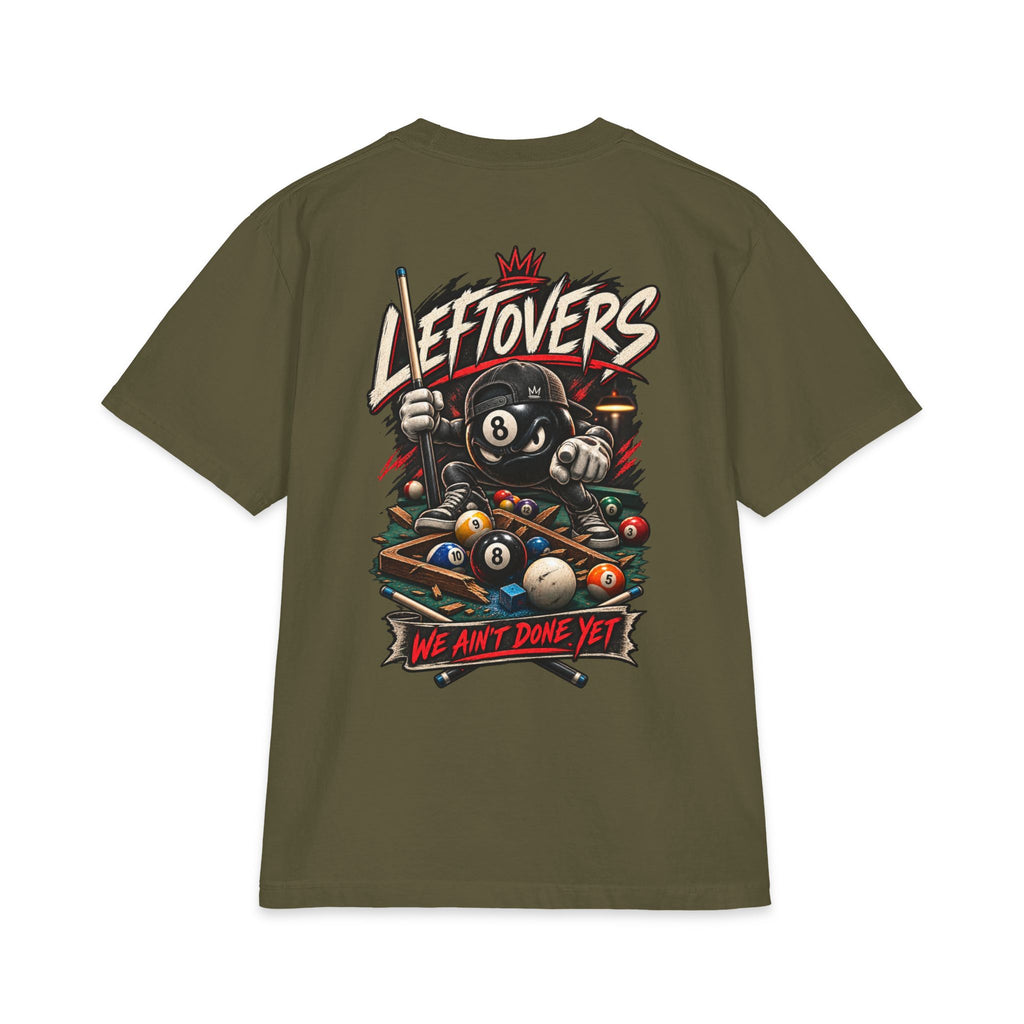 Leftovers – We Ain’t Done Yet – Cue Crew After Dark Billiards T-Shirt