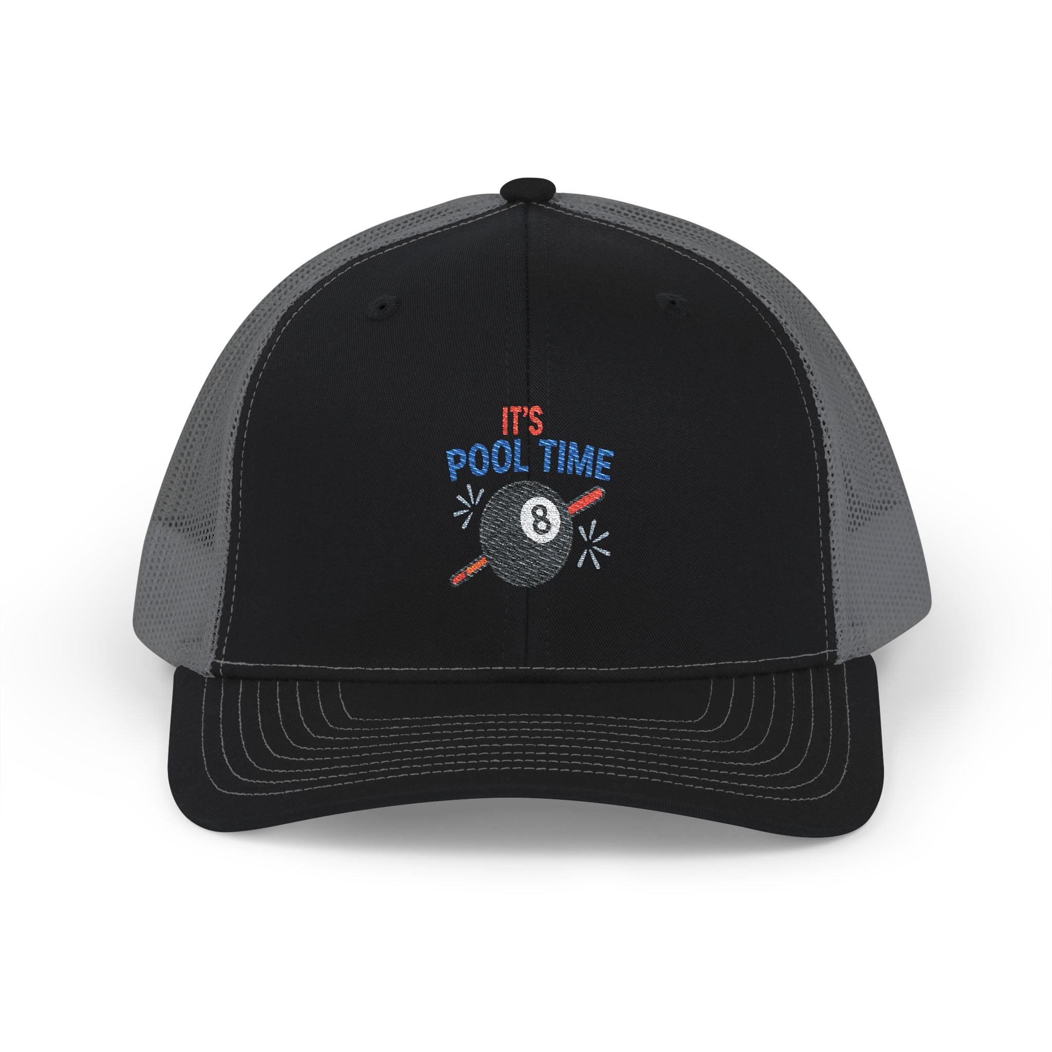 It's Pool Time Embroidered Richardson Trucker Hat