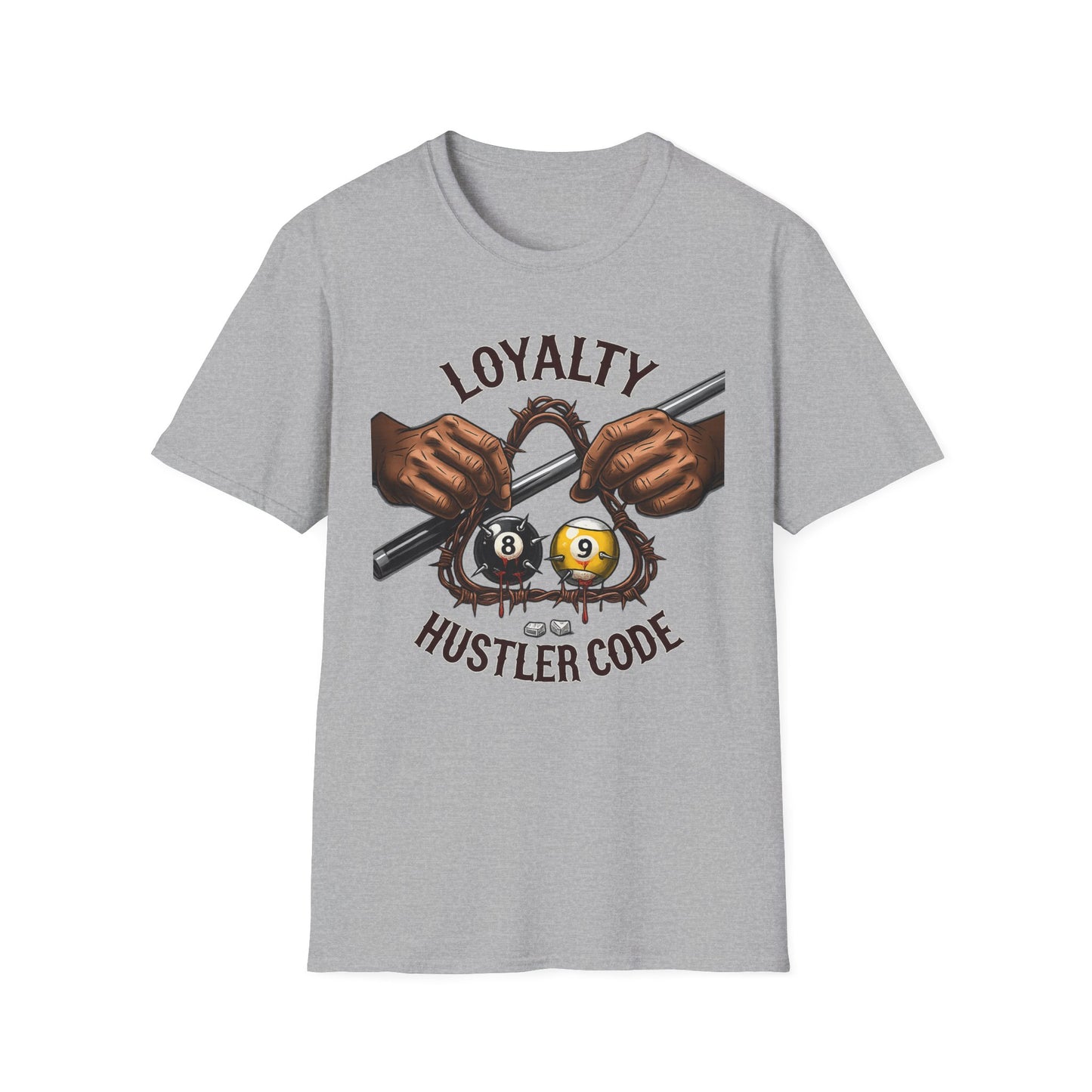 Loyalty- Hustler Code Billiards Core Line Gildan Tee