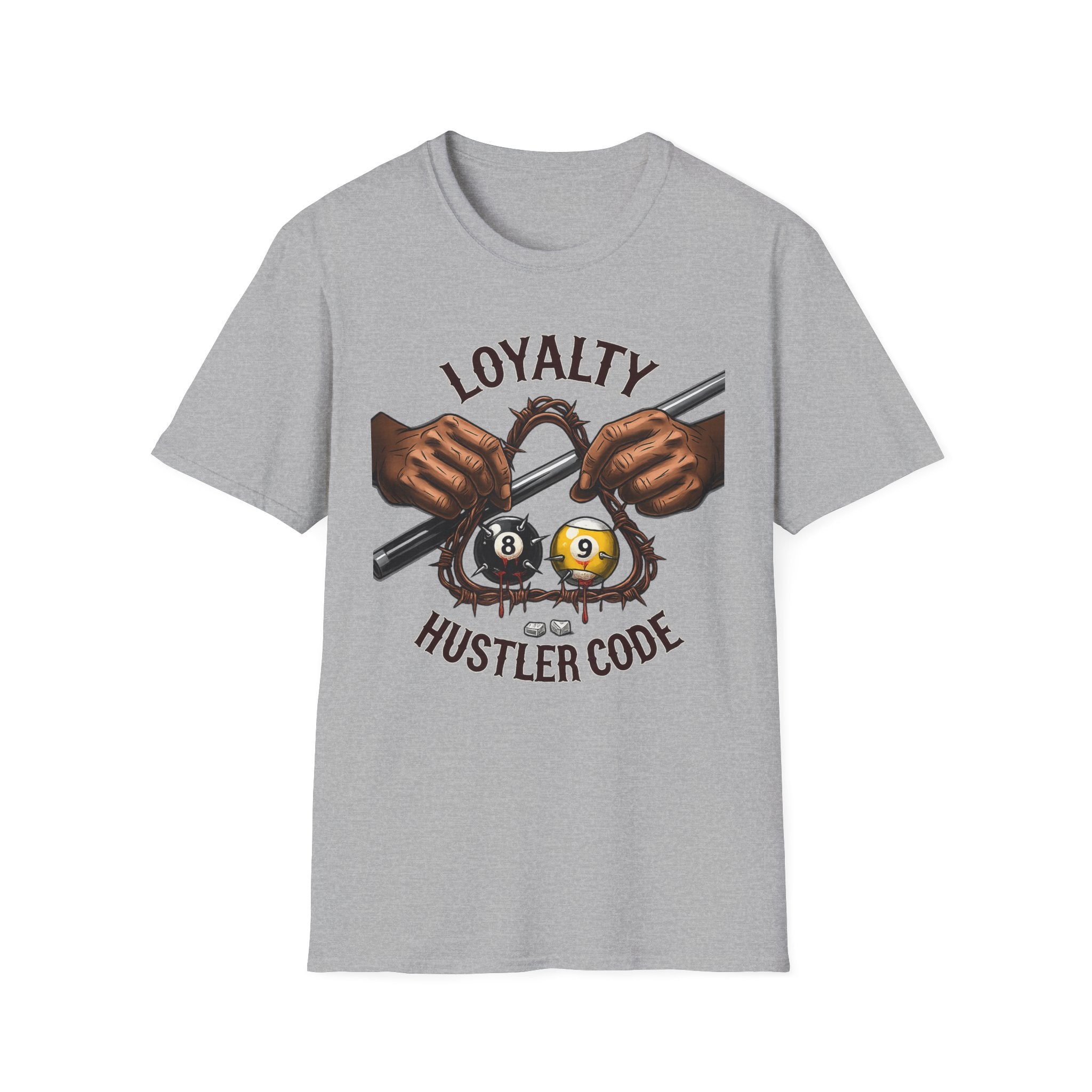 Loyalty- Hustler Code Billiards Core Line Gildan Tee