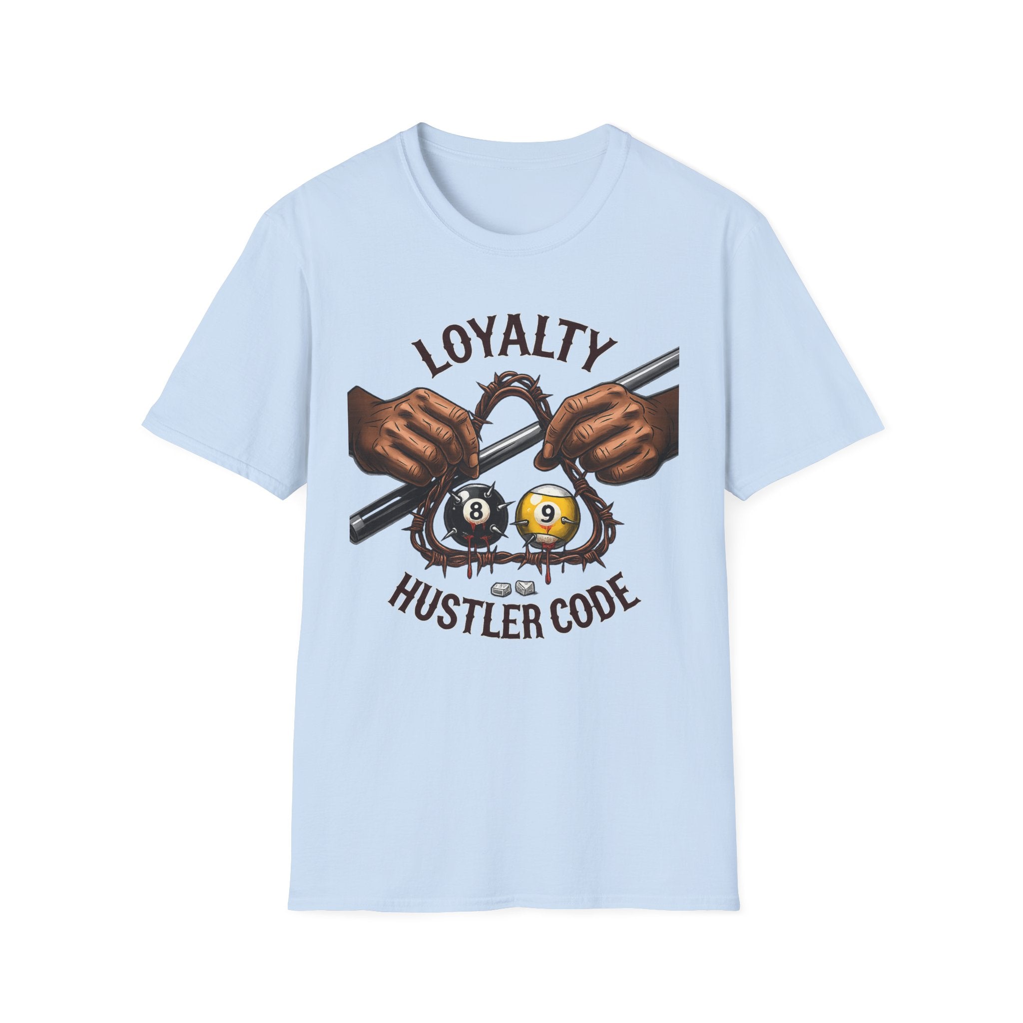 Loyalty- Hustler Code Billiards Core Line Gildan Tee