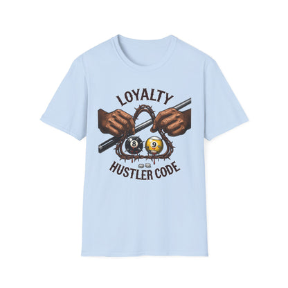 Loyalty- Hustler Code Billiards Core Line Gildan Tee