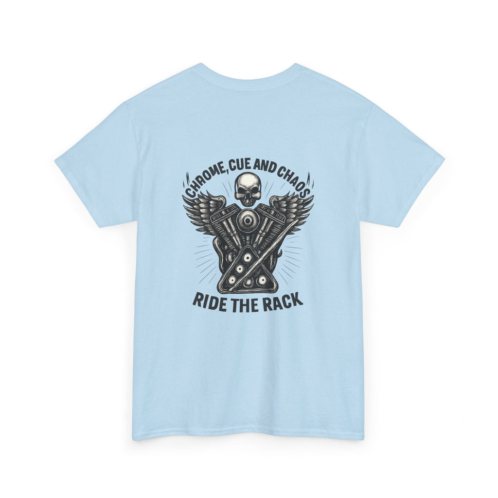 Chrome Cue Chaos Billiards Graphic Tee