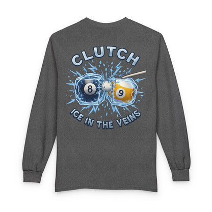 Clutch: Ice in the Veins Billiards Gildan Long Sleeve Tee