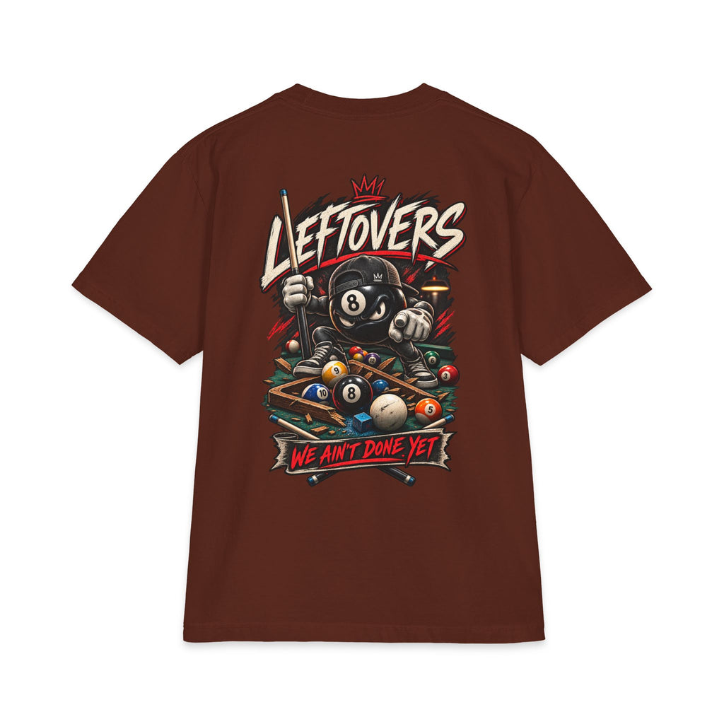 Leftovers – We Ain’t Done Yet – Cue Crew After Dark Billiards T-Shirt