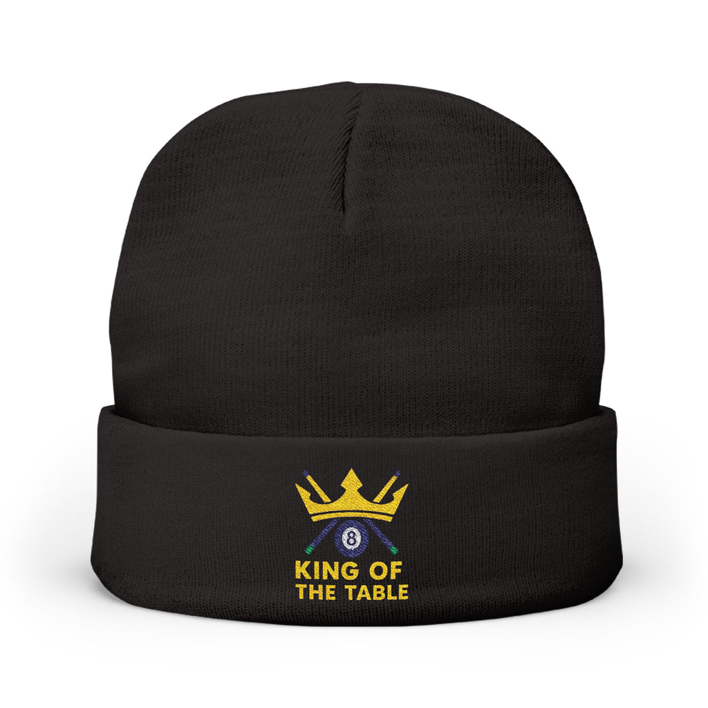 King Of The Table Embroidered Beanie