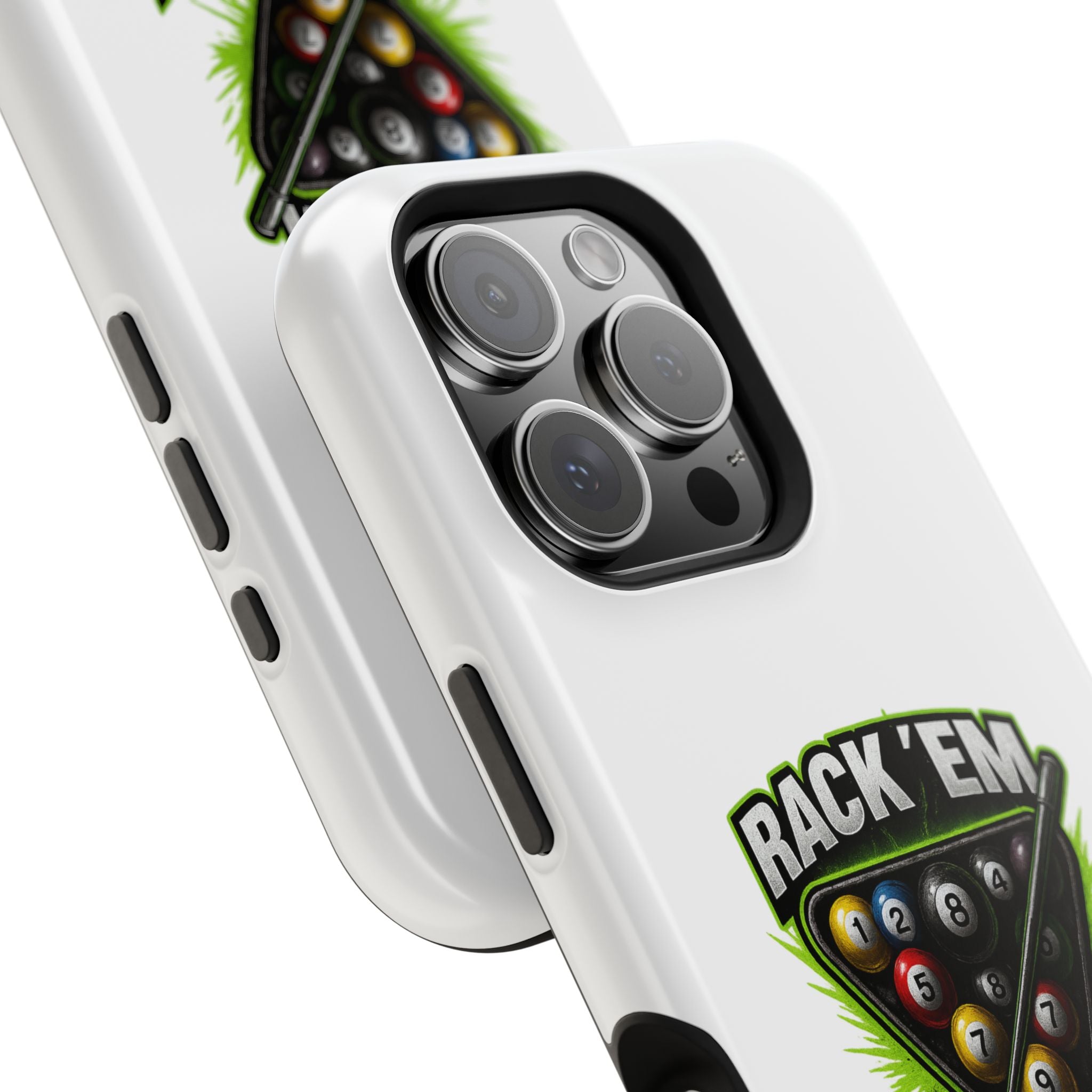 Magnetic Phone Case - Rack 'Em, I'll Wreck 'Em | Cool Custom Impact-Resistant Cases for Gamers & Pool Lovers, Perfect Gift for [...]