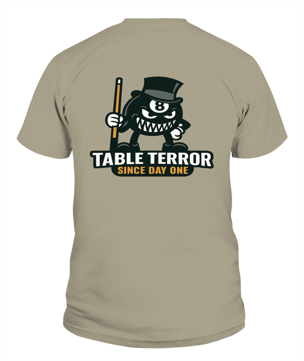 Table Terror Since Day One Short Sleeve Comfort Colors Tshirt