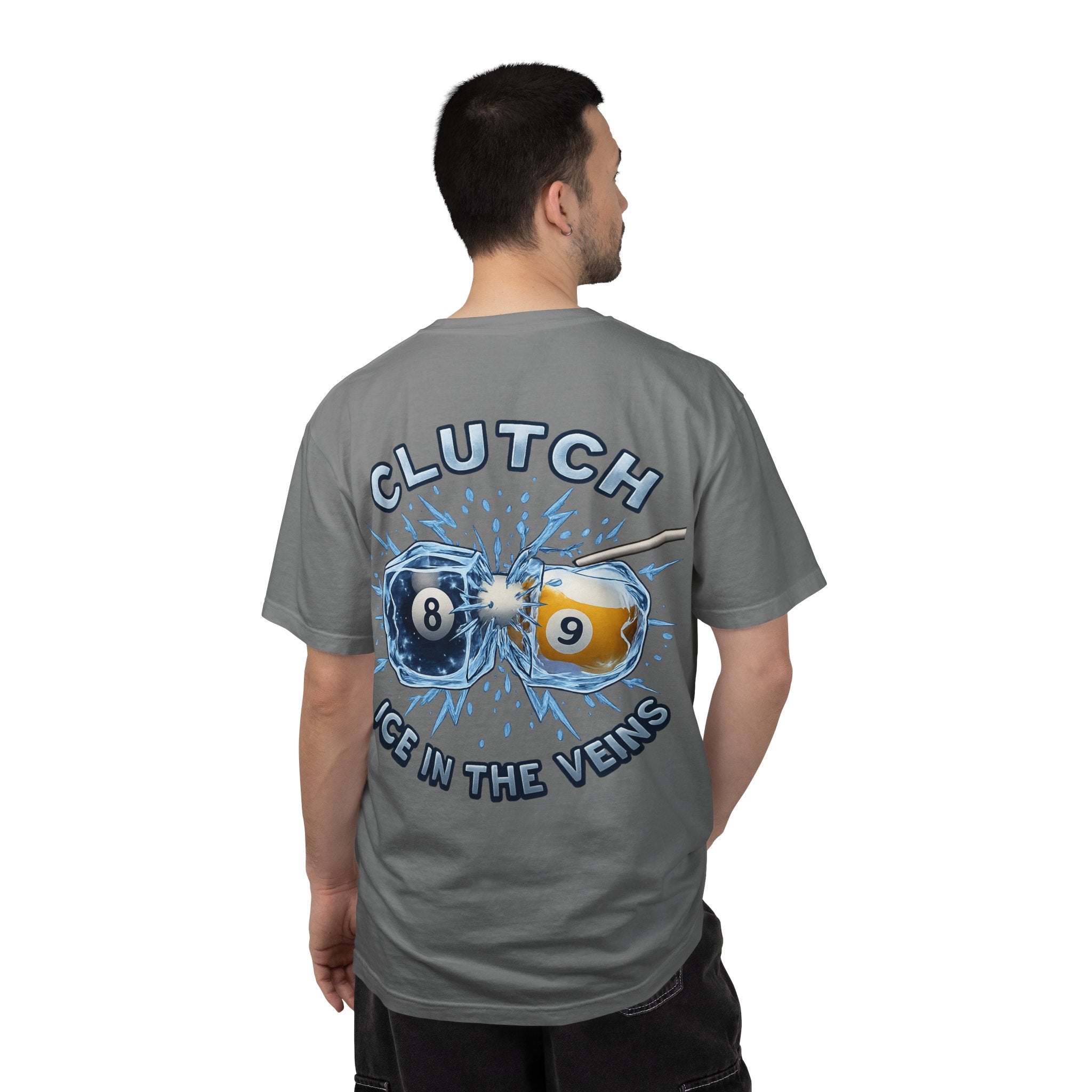 Clutch: Ice in the Veins Billiards Comfort Colors Tee