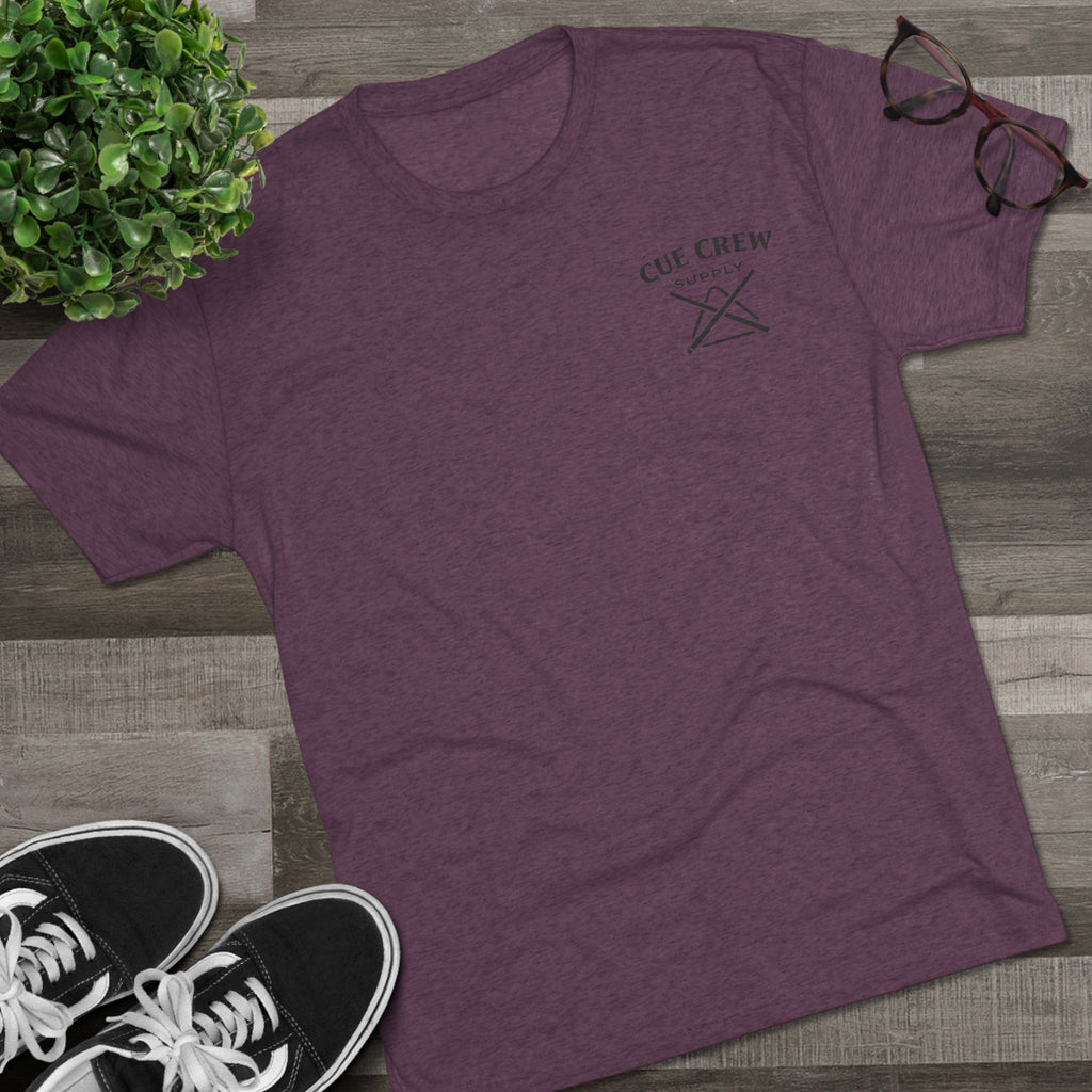 Leftovers Black Logo Chompers Next Level Tri-Blend Tee