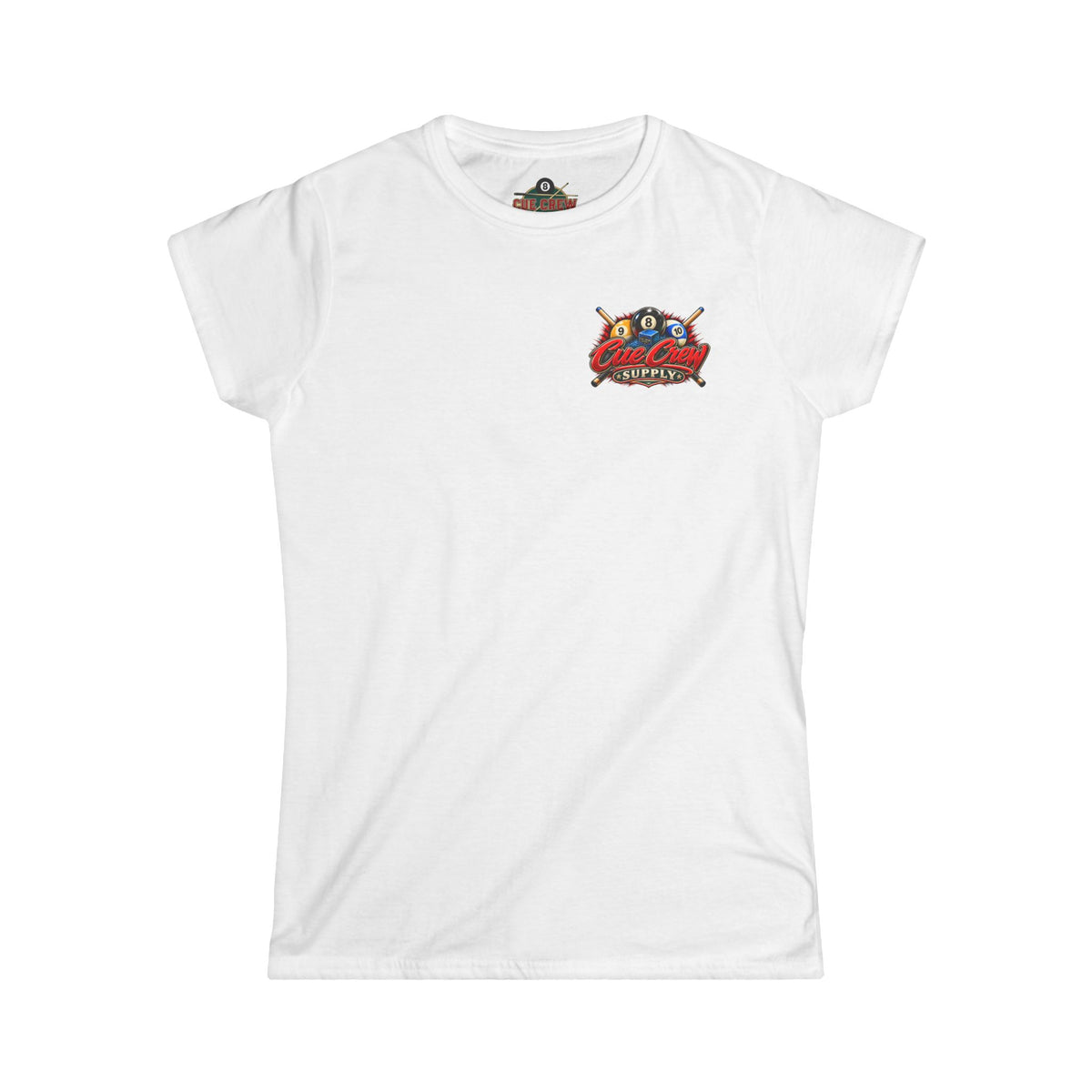 Nine Ball Queen Women's Billiards T-Shirt | Funny Pool Player Graphic Tee CCS-WSST-017