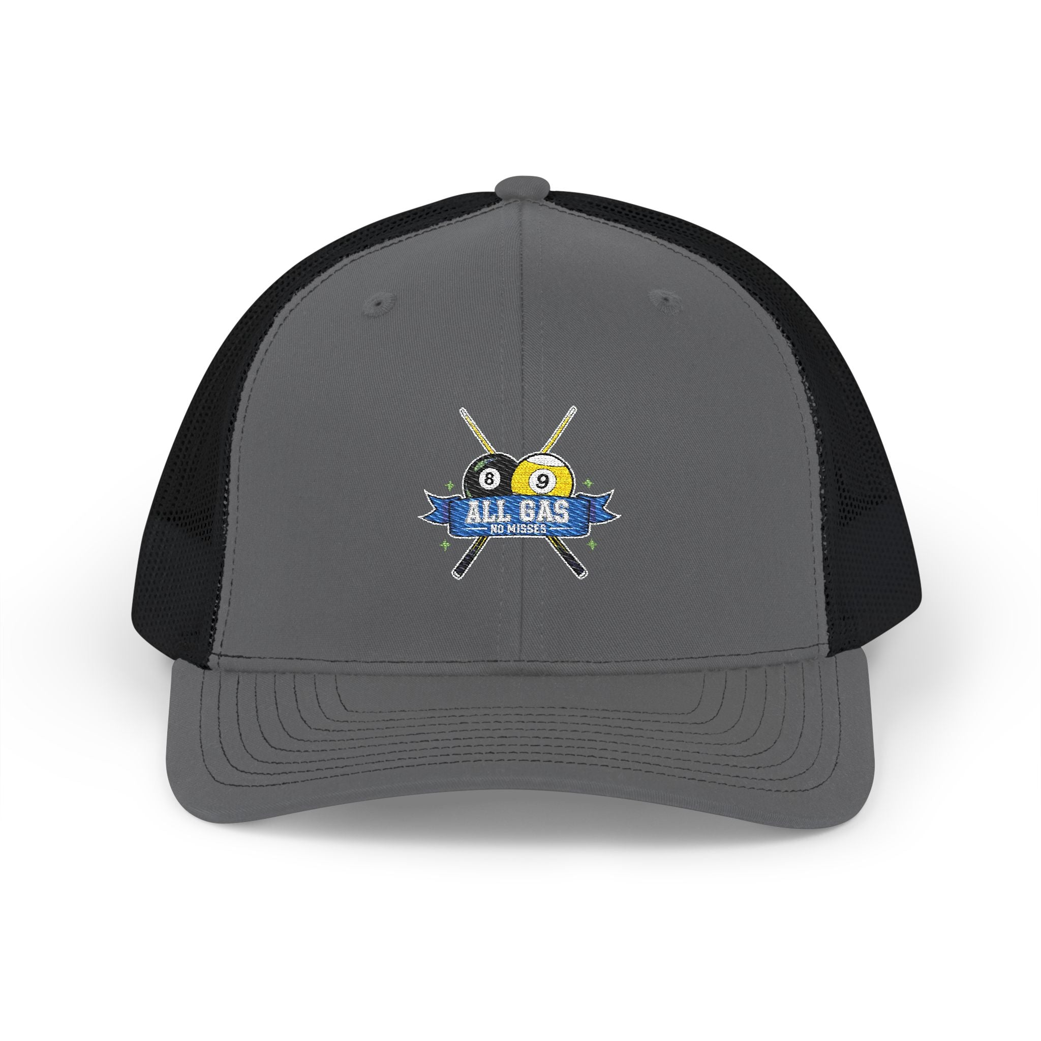 All Gas No Misses - Billiards Richardson Trucker Hat