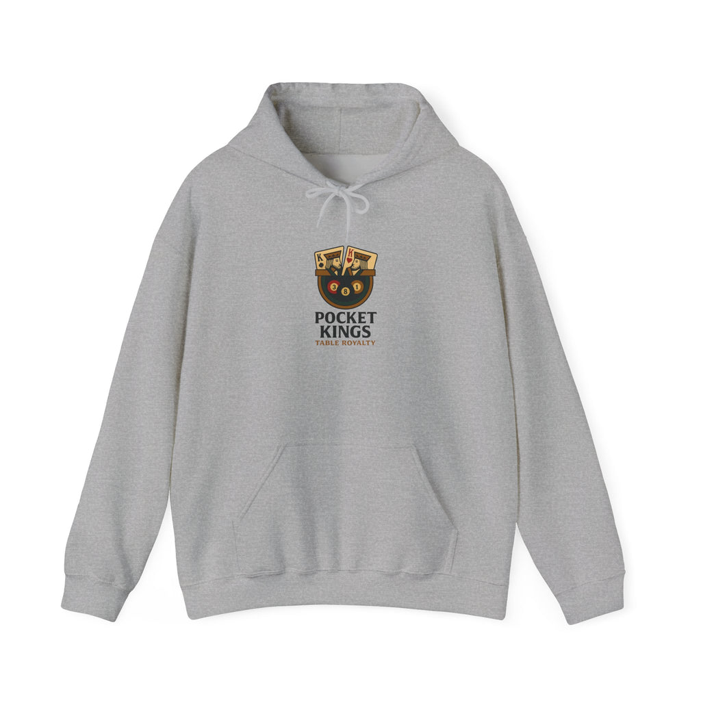 Pocket Kings Table Royalty Billiards Pool Unisex Heavy Blend™ Hooded Sweatshirt