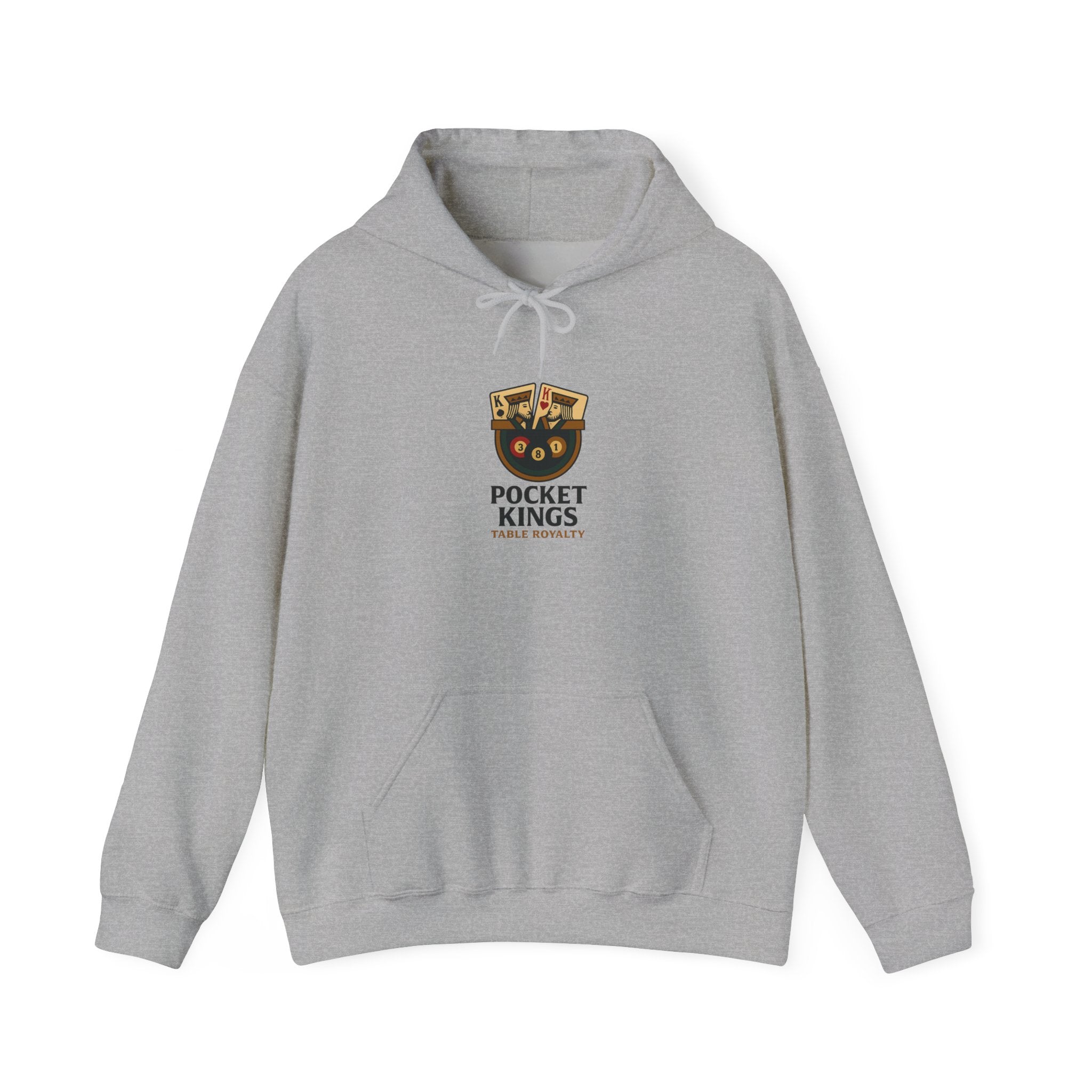Pocket Kings Table Royalty Billiards Pool Unisex Heavy Blend™ Hooded Sweatshirt