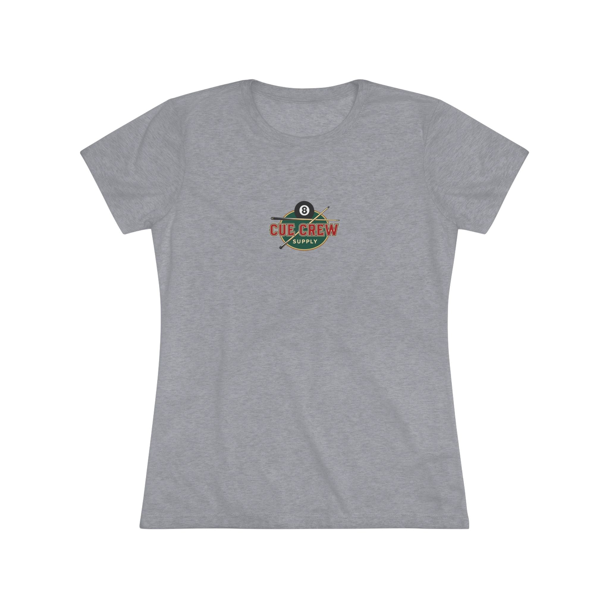 I Shoot Pool Because Shooting People Is Frowned Upon Ladies Billiards Next Level Tri-Blend Tee