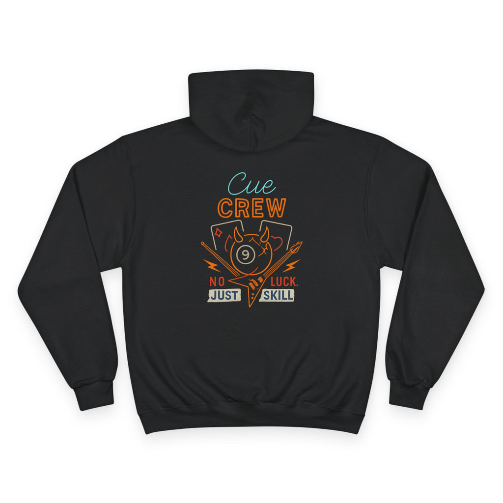 Cue Crew No Luck Just Skill V2 Hoodie - Champion
