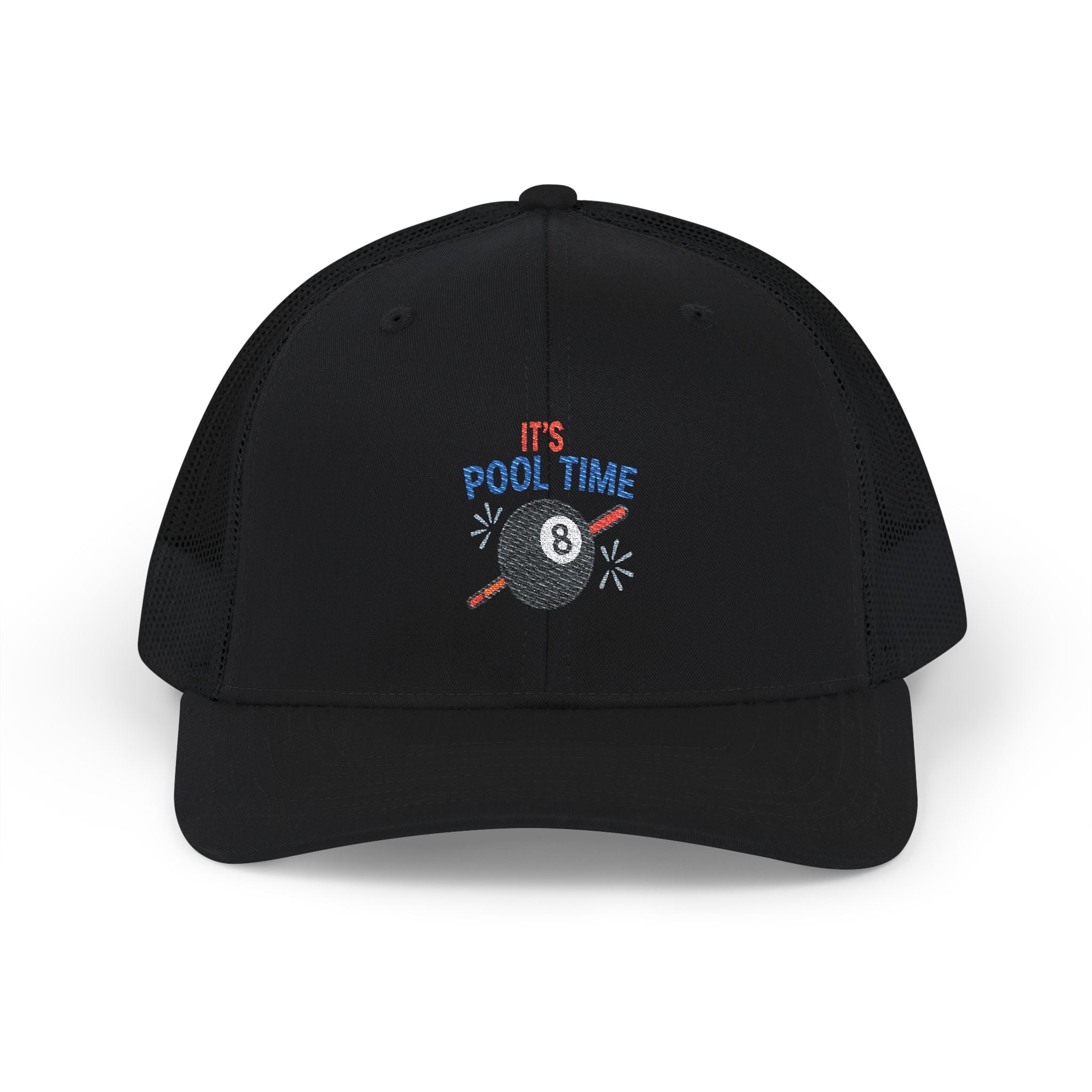 It's Pool Time Embroidered Richardson Trucker Hat
