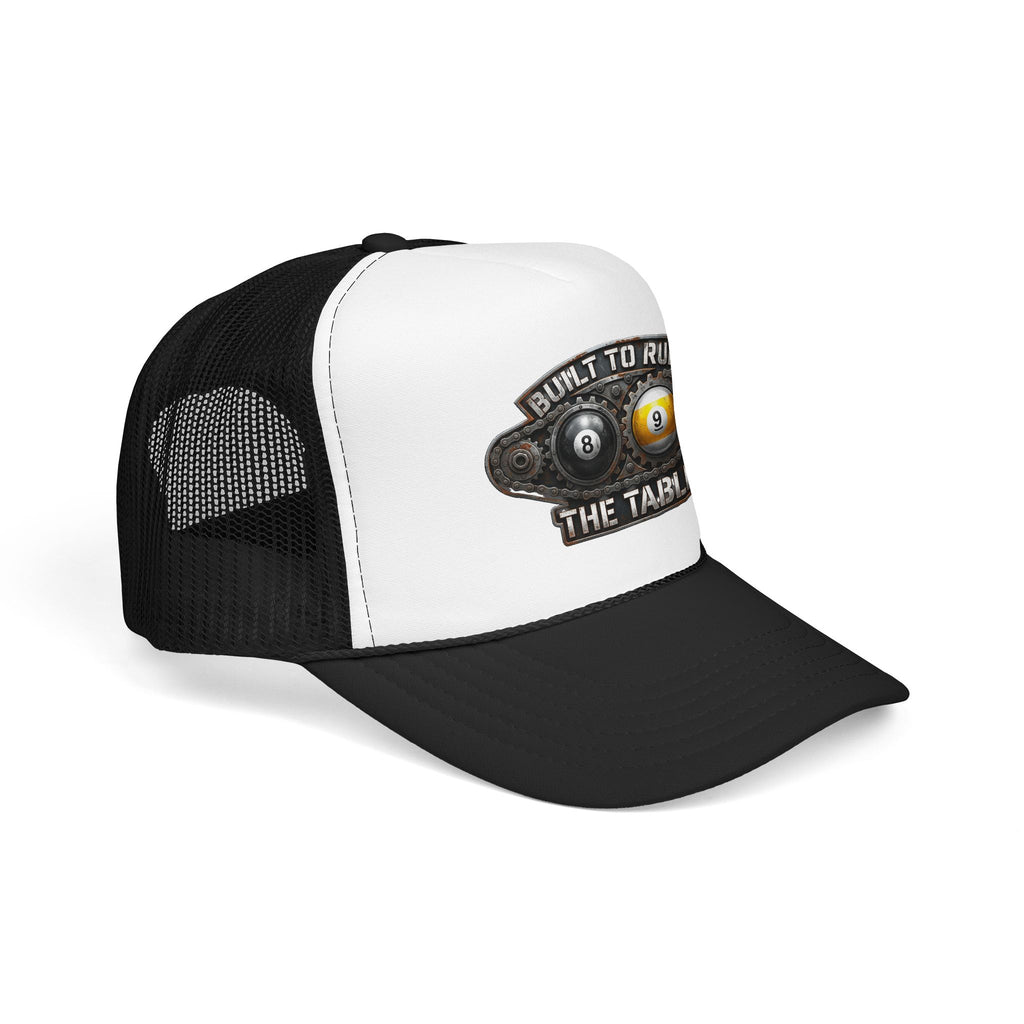 Built to Run the Table OTTO 39-165 Foam Trucker Hat – Billiards Snapback