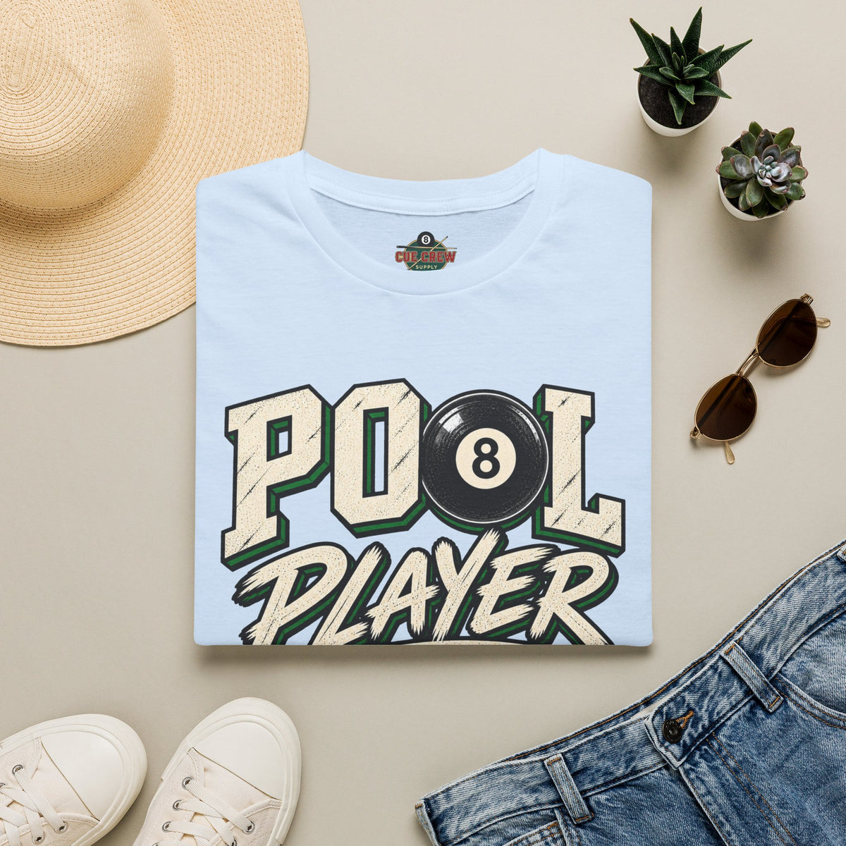 Pool Player Results May Vary – Funny Billiards T-Shirt